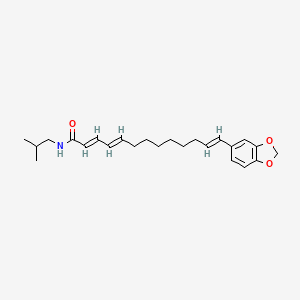 Chemical structure of Guineesine