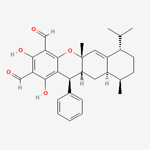 Chemical structure of Guajadial E