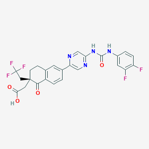 Chemical structure of GSK2973980A
