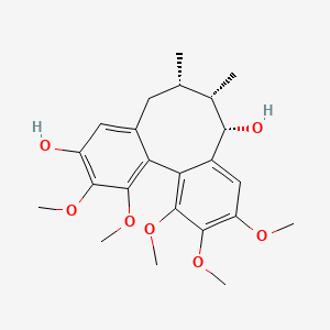 Chemical structure of Gomisin S