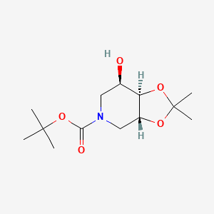 Chemical structure of Glycosidase-IN-2