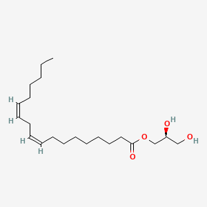 Chemical structure of 1-Monolinolein