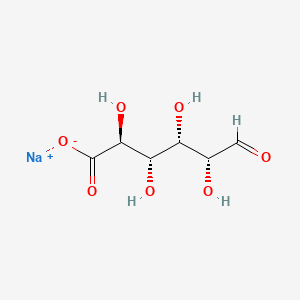 Chemical structure of Glucuronate sodium