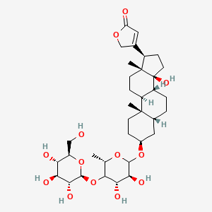 Chemical structure of Glucodigifucoside