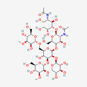 Chemical structure of Globo-H-PrNH2