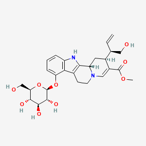 Chemical structure of Glabratine