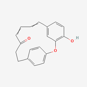Chemical structure of Giffonin R