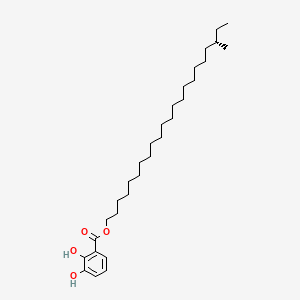Chemical structure of Gentiside B