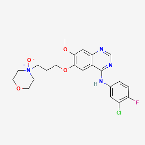 Chemical structure of Gefitinib N-oxide