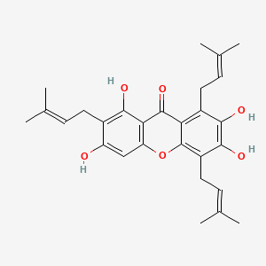 Chemical structure of Garcinone E