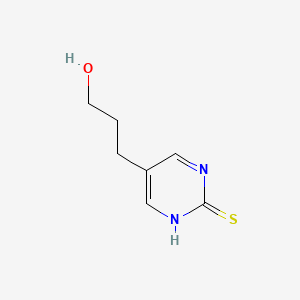 Chemical structure of Garcimultiflorone J