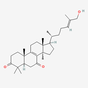 Chemical structure of Ganoderone A