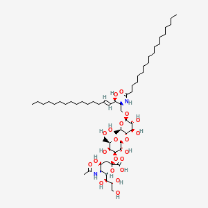 Chemical structure of Ganglioside GM3
