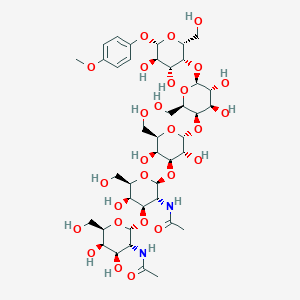 Chemical structure of Forssmanpentaosempglycoside