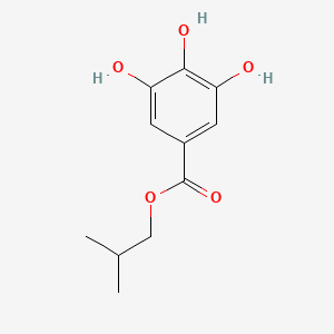 Chemical structure of Isobutyl gallate