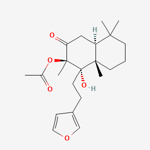 Chemical structure of Galeopsin