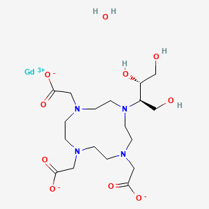 Chemical structure of Gadobutrol Monohydrate