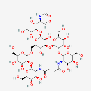 Chemical structure of G0 Glycan