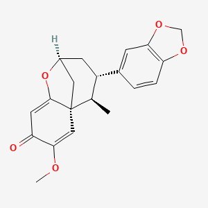 Chemical structure of Futoenone
