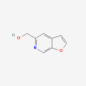 Chemical structure of Furo[2,3-c]pyridin-5-ylmethanol