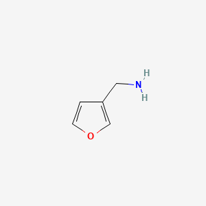 Chemical structure of Furan-3-ylmethanamine