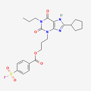 Chemical structure of FSCPX