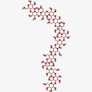 Chemical structure of Fructo-oligosaccharide DP14/GF13
