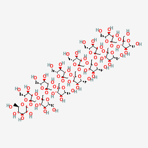 Chemical structure of Fructo-oligosaccharide DP13/GF12
