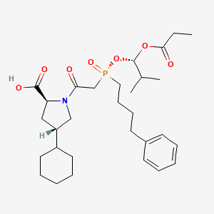 Chemical structure of Fosinopril