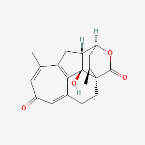 Chemical structure of Fortunolide A