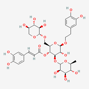 Chemical structure of Forsythoside F