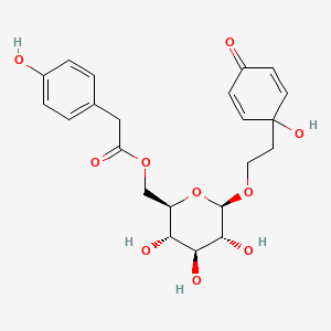 Chemical structure of Forsythenside A