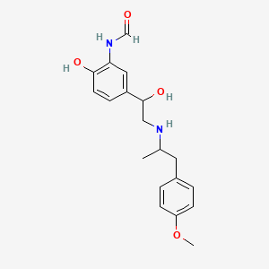 Chemical structure of Formoterol