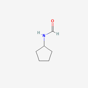 Chemical structure of N-cyclopentylformamide