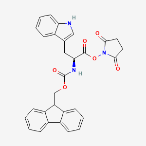 Chemical structure of Fmoc-Trp-Osu