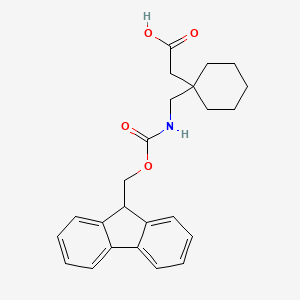 Chemical structure of Fmoc-Gabapentin
