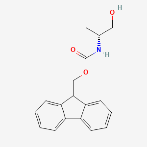 Chemical structure of Fmoc-D-alaninol