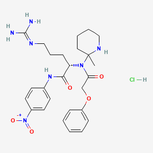 Chemical structure of FLX-925 (AMG-925) trihydrate