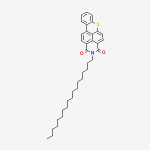 Chemical structure of fluorescent yellow 3G