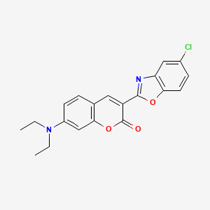 Chemical structure of Fluorescent Yellow 10GN