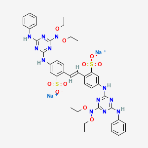 Chemical structure of Blankophor BA