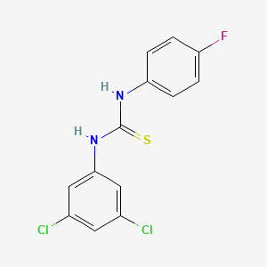 Chemical structure of Fluonid