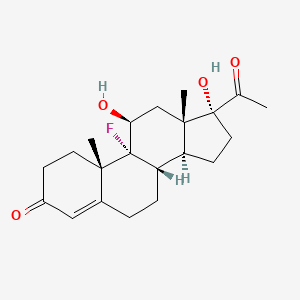 Chemical structure of Flugestone