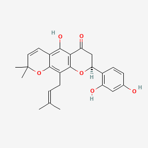 Chemical structure of Flemichin D