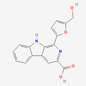 Chemical structure of Flazin
