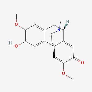 Chemical structure of Flavinantine