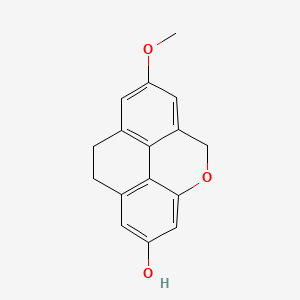 Chemical structure of Flavidinin