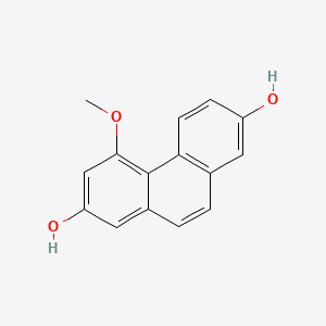 Chemical structure of Flavanthrinin