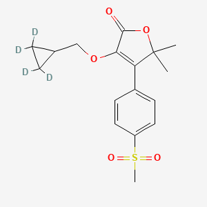 Chemical structure of Firocoxib-d4