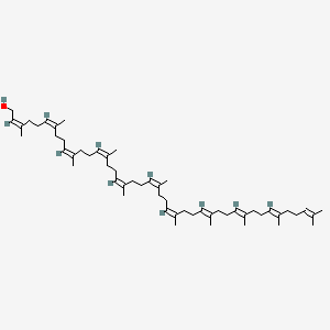 Chemical structure of Ficaprenol 11